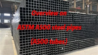 Gambaran keseluruhan mengenai paip keluli ASTM A500 (tiub A500)